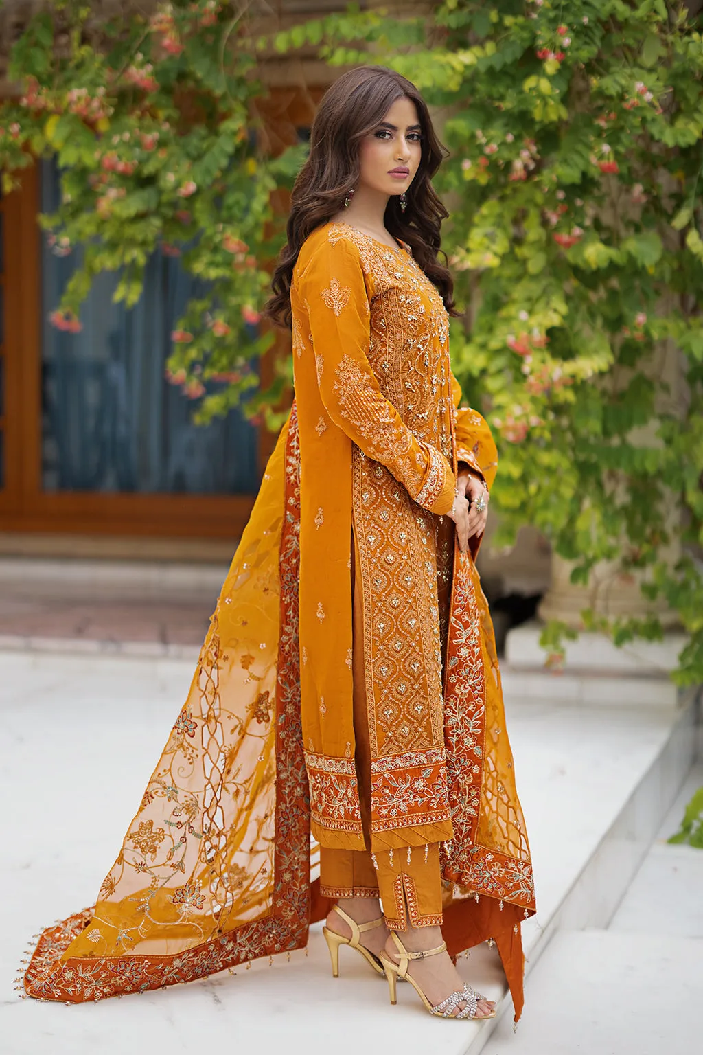 Emaan Adeel Ishq-e-Aatish Luxury Chiffon 3Pc Suit AT-02 ROOHI