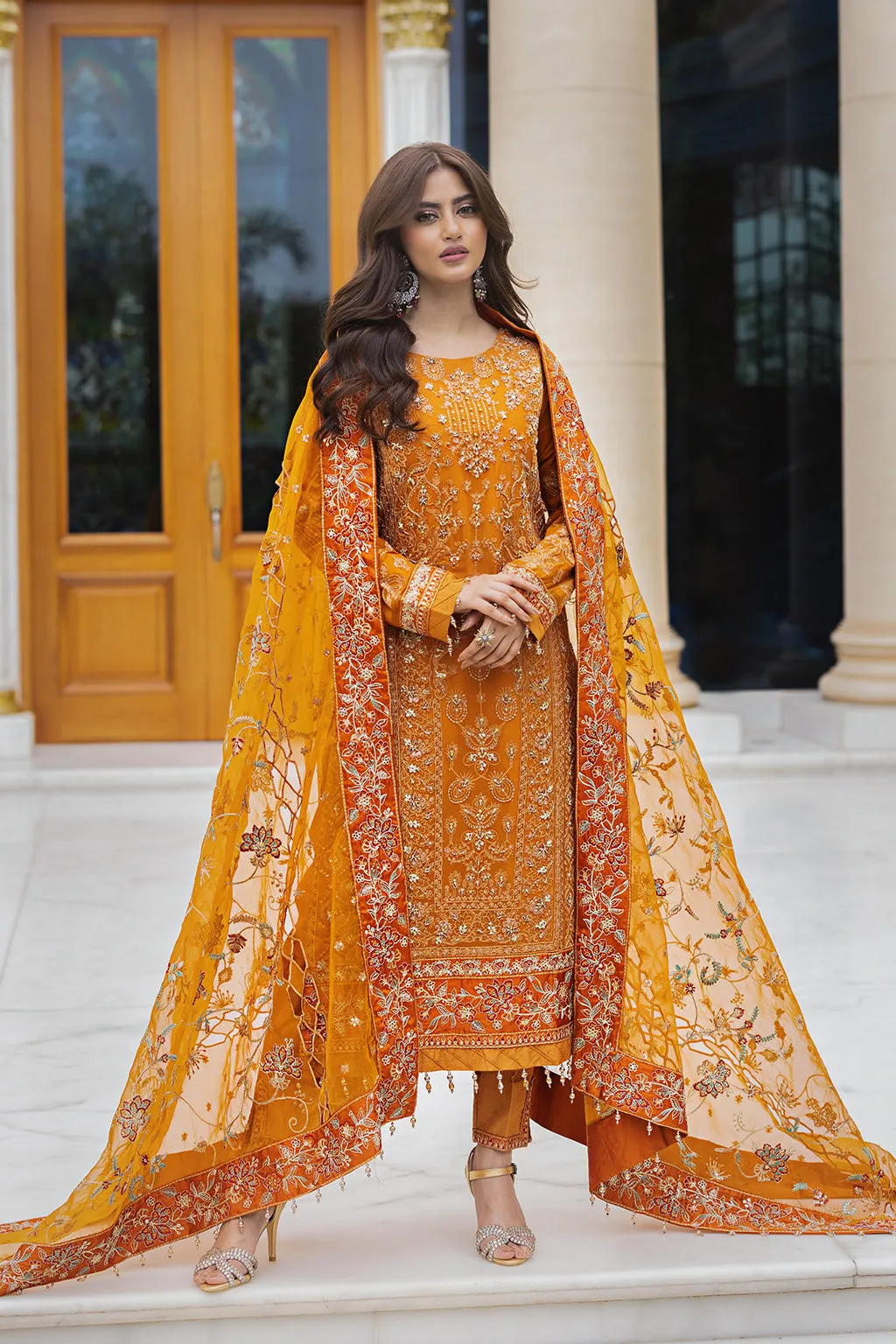 Emaan Adeel Ishq-e-Aatish Luxury Chiffon 3Pc Suit AT-02 ROOHI