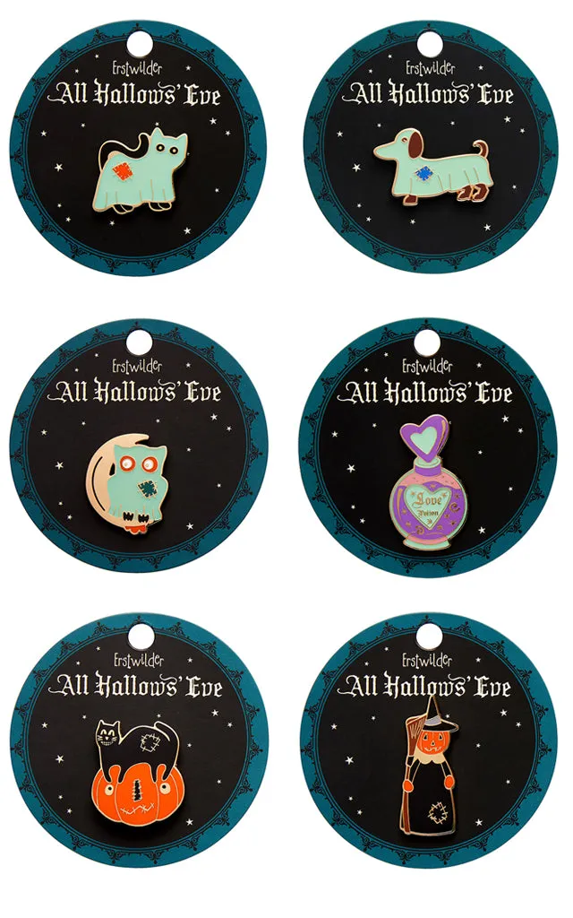 Erstwilder All Hallows' Eve Enamel PIns