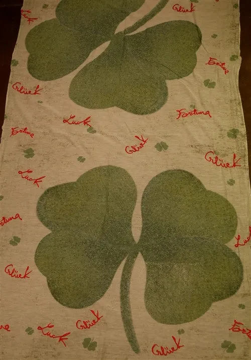 Faliero Sarti  Good Luck Scarf St. Patrick's Day Scarf