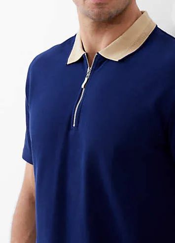 French Connection Zip Polo Shirt | Grattan