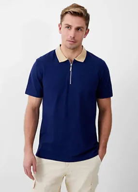 French Connection Zip Polo Shirt | Grattan