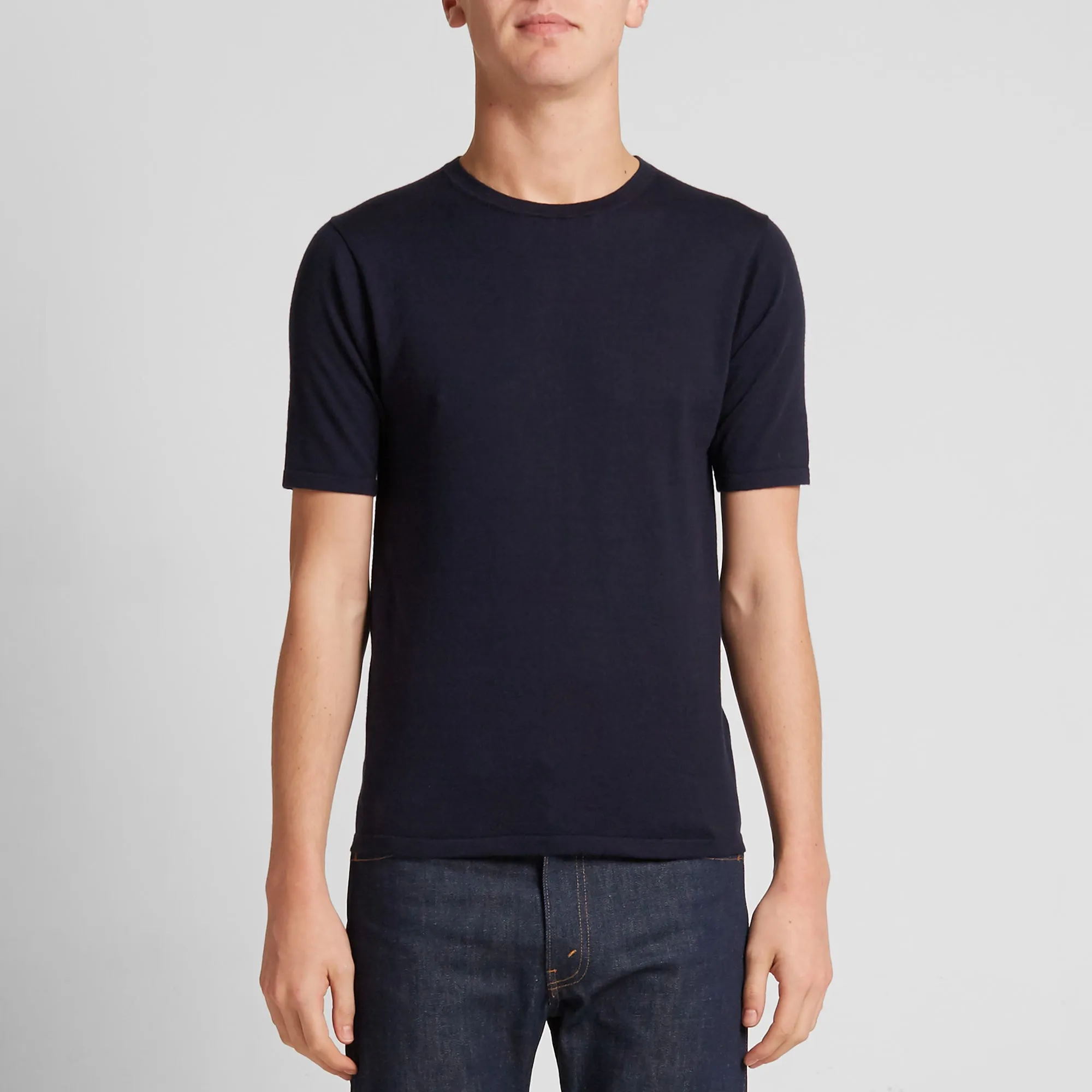 GANT Rugger Knitted TeeNavy