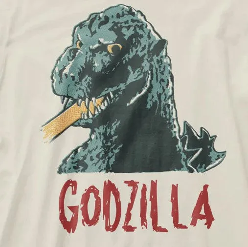 Godzilla Mani - Yack Vintage White T-Shirt