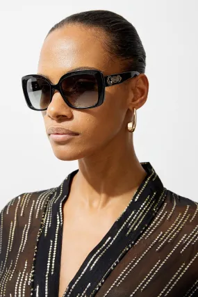 Gold Detail Sunglasses | Karen Millen