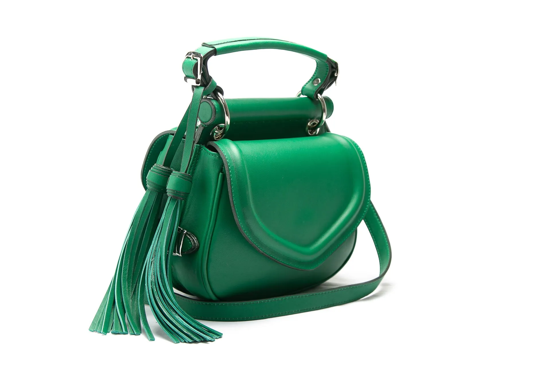 Handbag Doppia Green