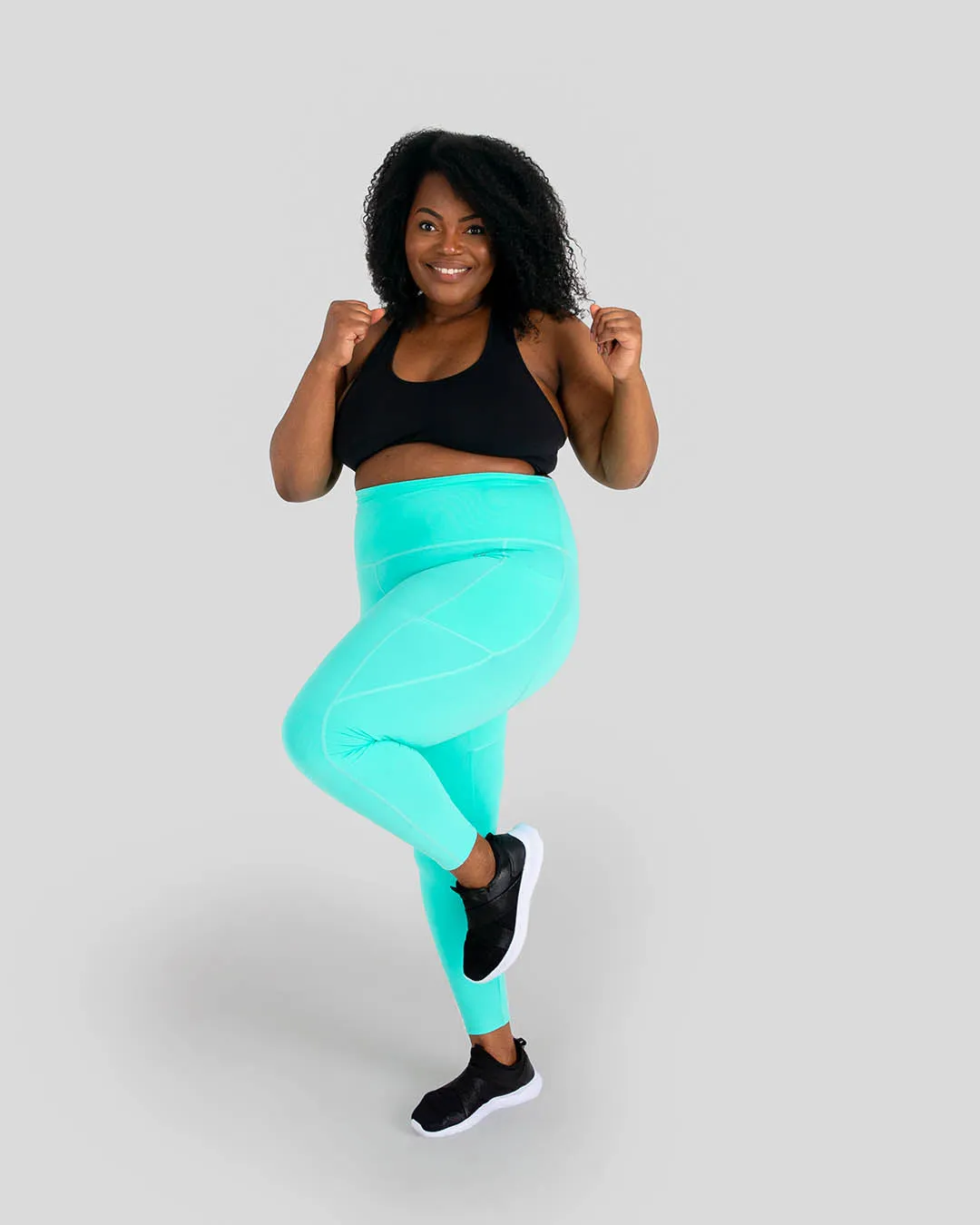 HERO Super Hold Leggings Mint Green