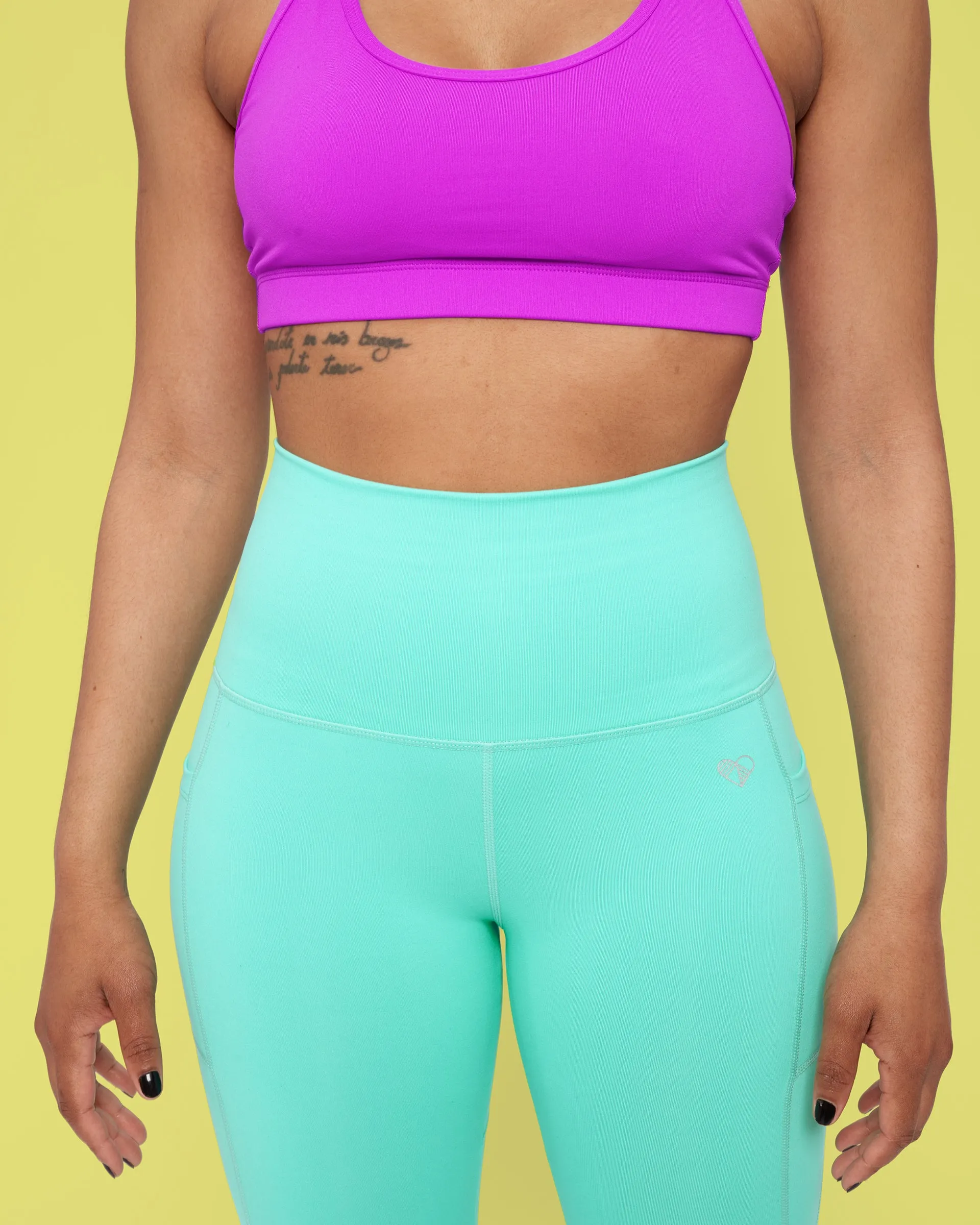 HERO Super Hold Leggings Mint Green