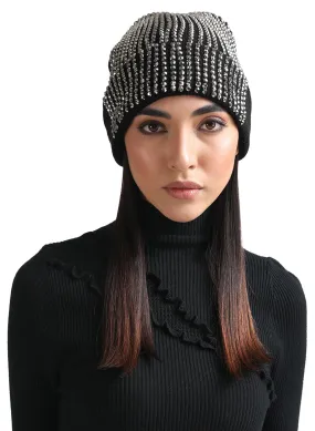 High Fashion Stone Studded Beanie