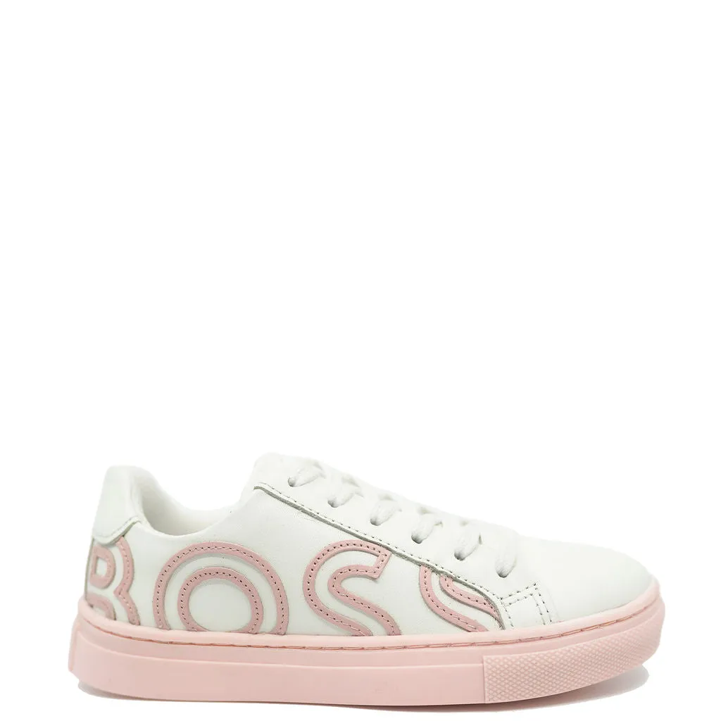 Hugo Boss Pink Mini Me Sneaker