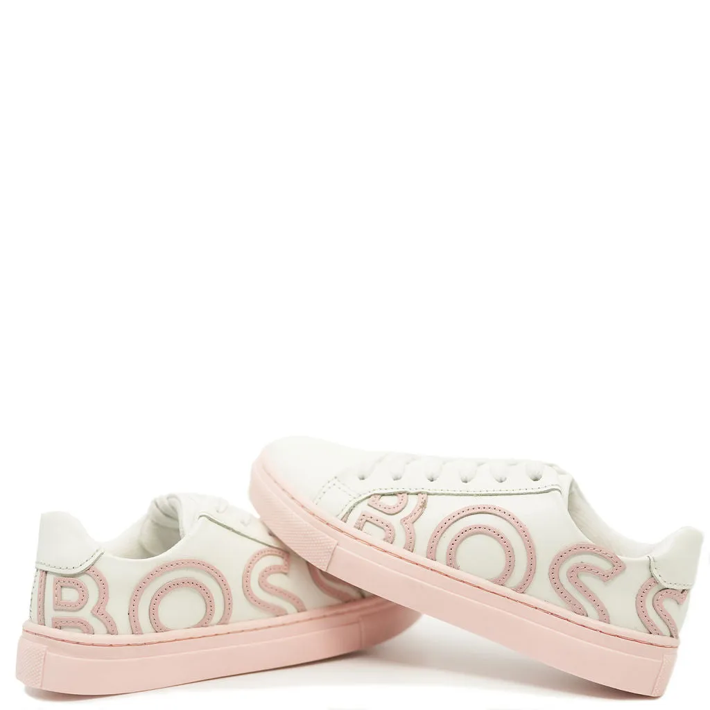 Hugo Boss Pink Mini Me Sneaker