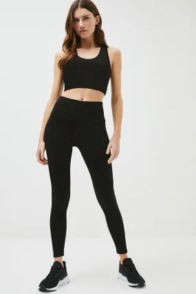 Jersey Sports Legging | Karen Millen