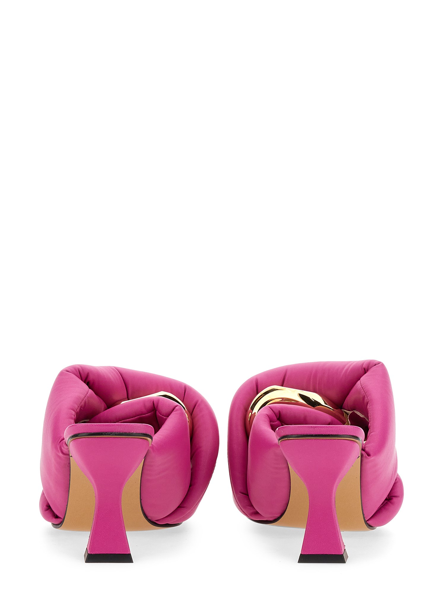 JW ANDERSON    FAUX LEATHER TWIST SANDAL