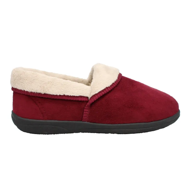 Kareem Women's Faux Fleece Velour Slipper