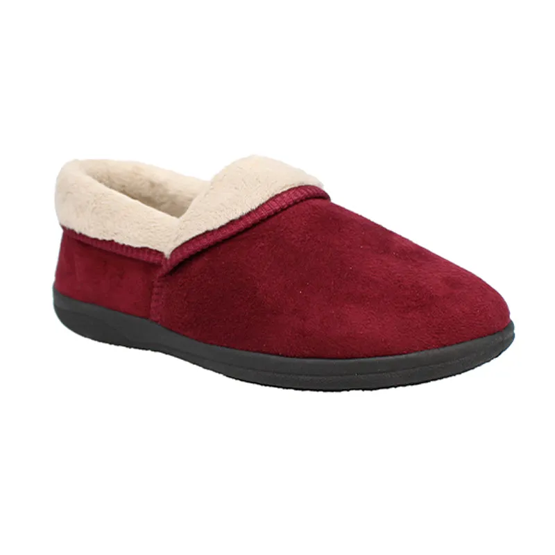 Kareem Women's Faux Fleece Velour Slipper