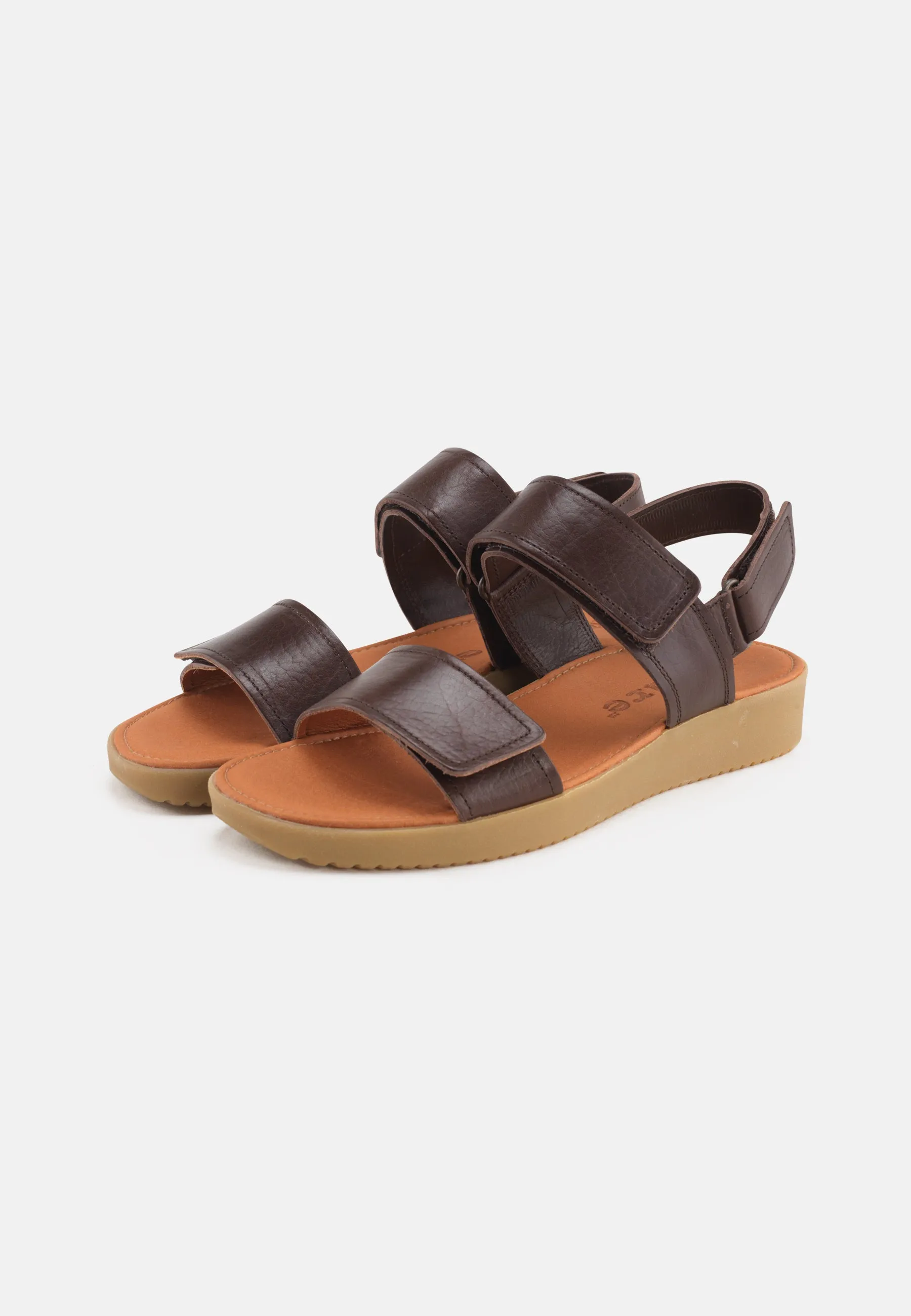 Karen Sandal Pull Up Leather - Coffee