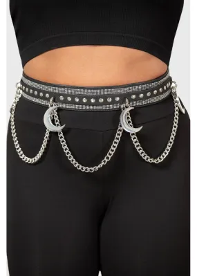 Killstar Luna's Levitation Belt Black