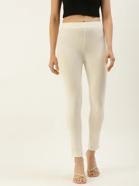 Ladies 7/8th Leggings OffWhite