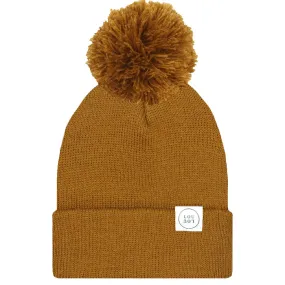 Lou Lou & Co. - Beanie with Pom Camel Brown