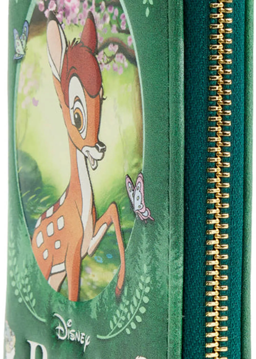 Loungefly Disney Bambi Classic Book Wallet Green