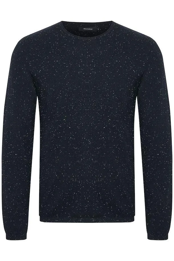 Matinique Marole Knitted Pullover in Dark Navy