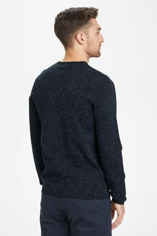 Matinique Marole Knitted Pullover in Dark Navy