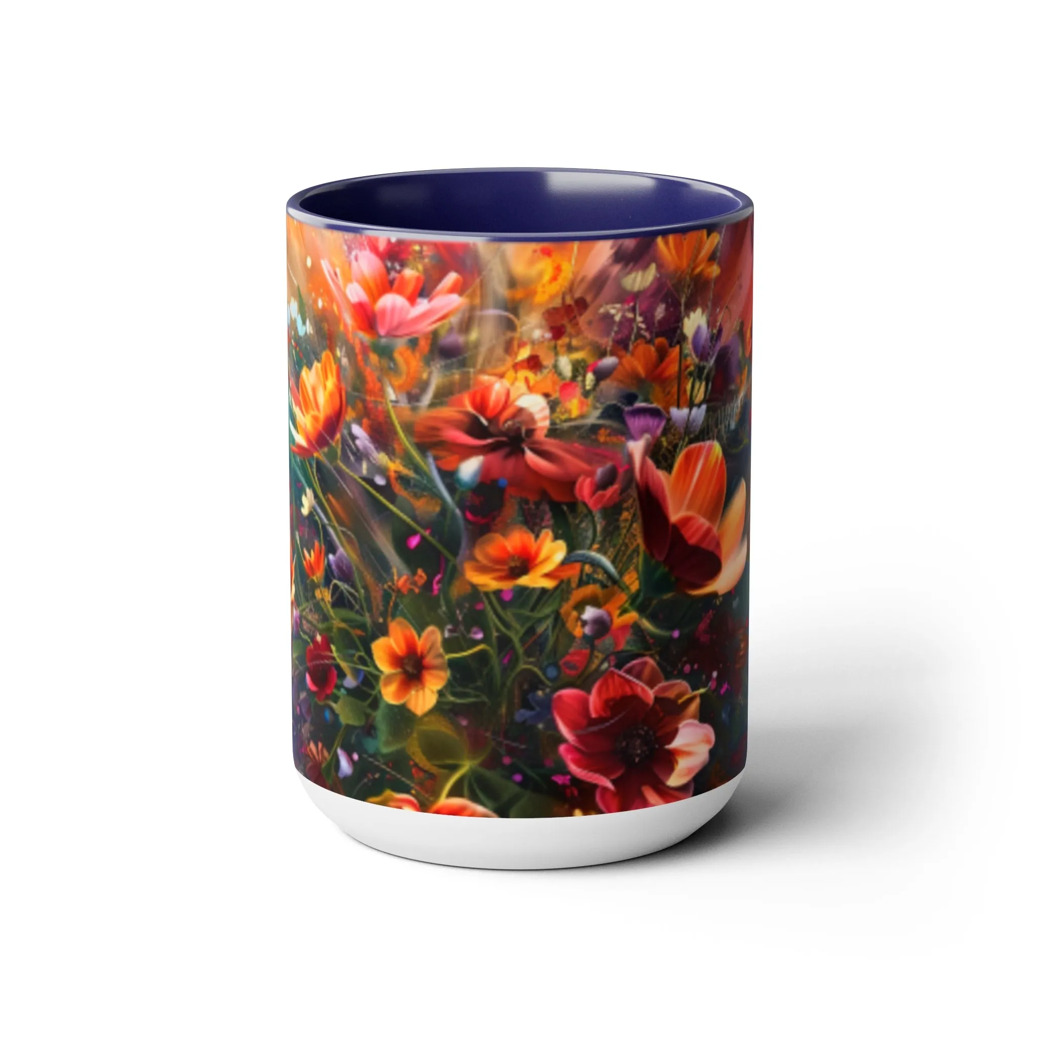 Mothers Day Two-Tone Coffee Mugs, 15oz