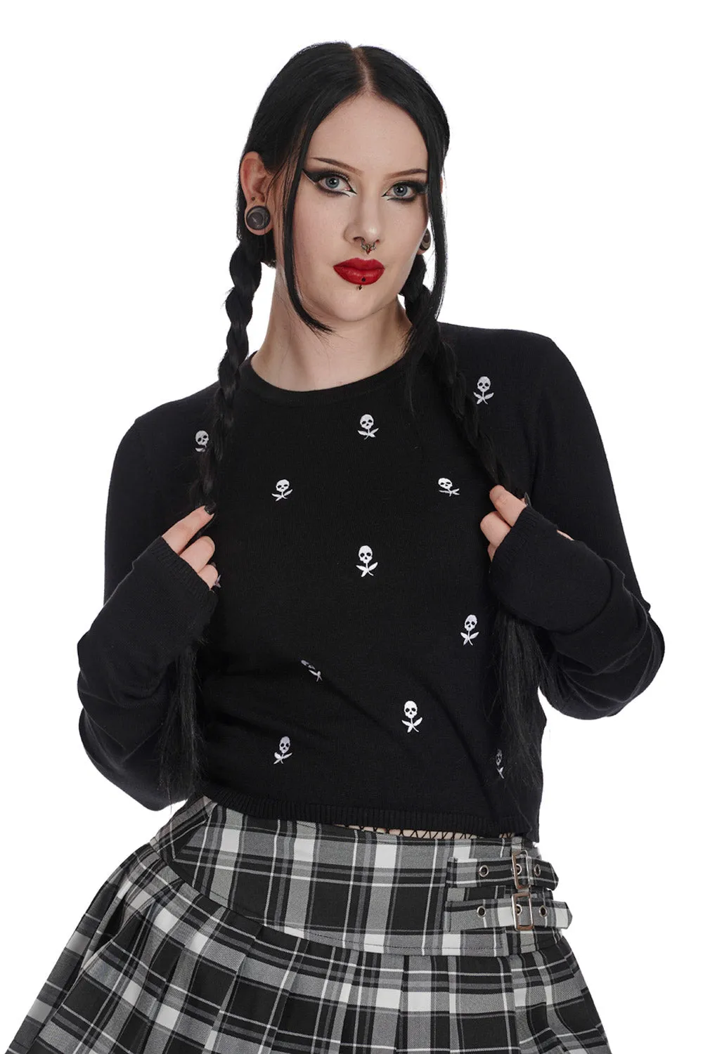 NEVERMORE KNITTED JUMPER