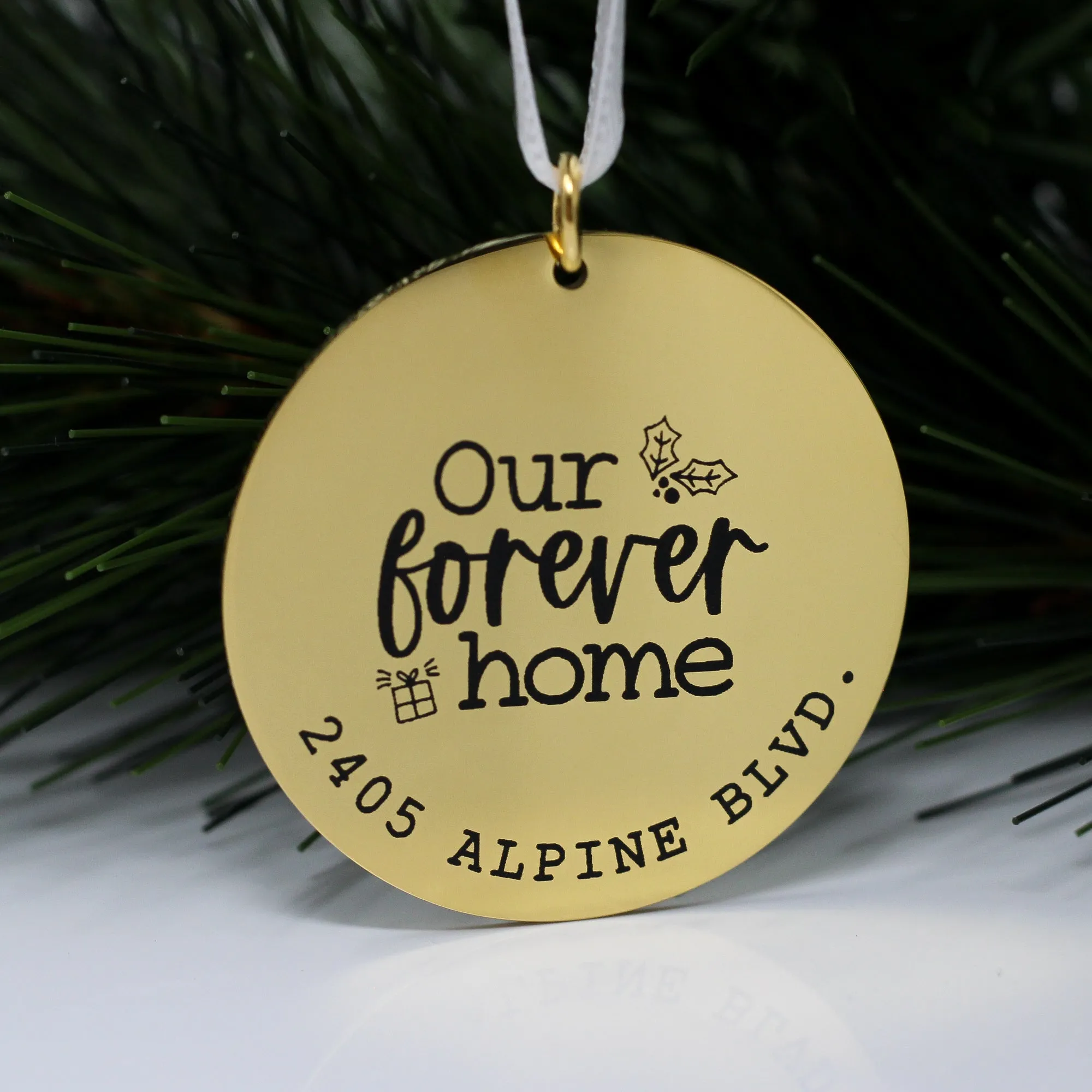 Our Forever Home Christmas Ornament