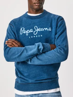 Pepe Jeans Dindigo Logo Sweatshirts Indigo