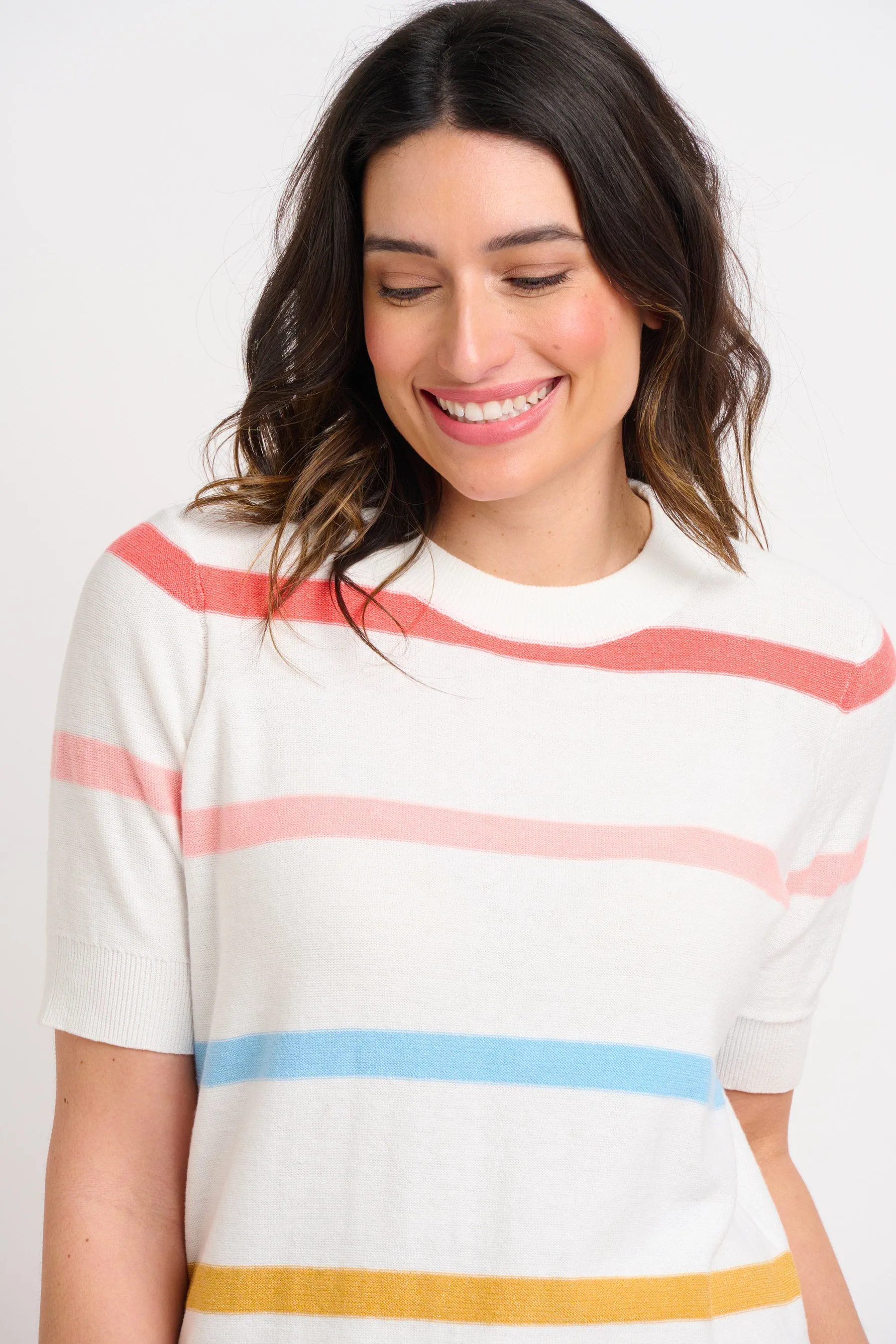 Rainbow Knitted Tee