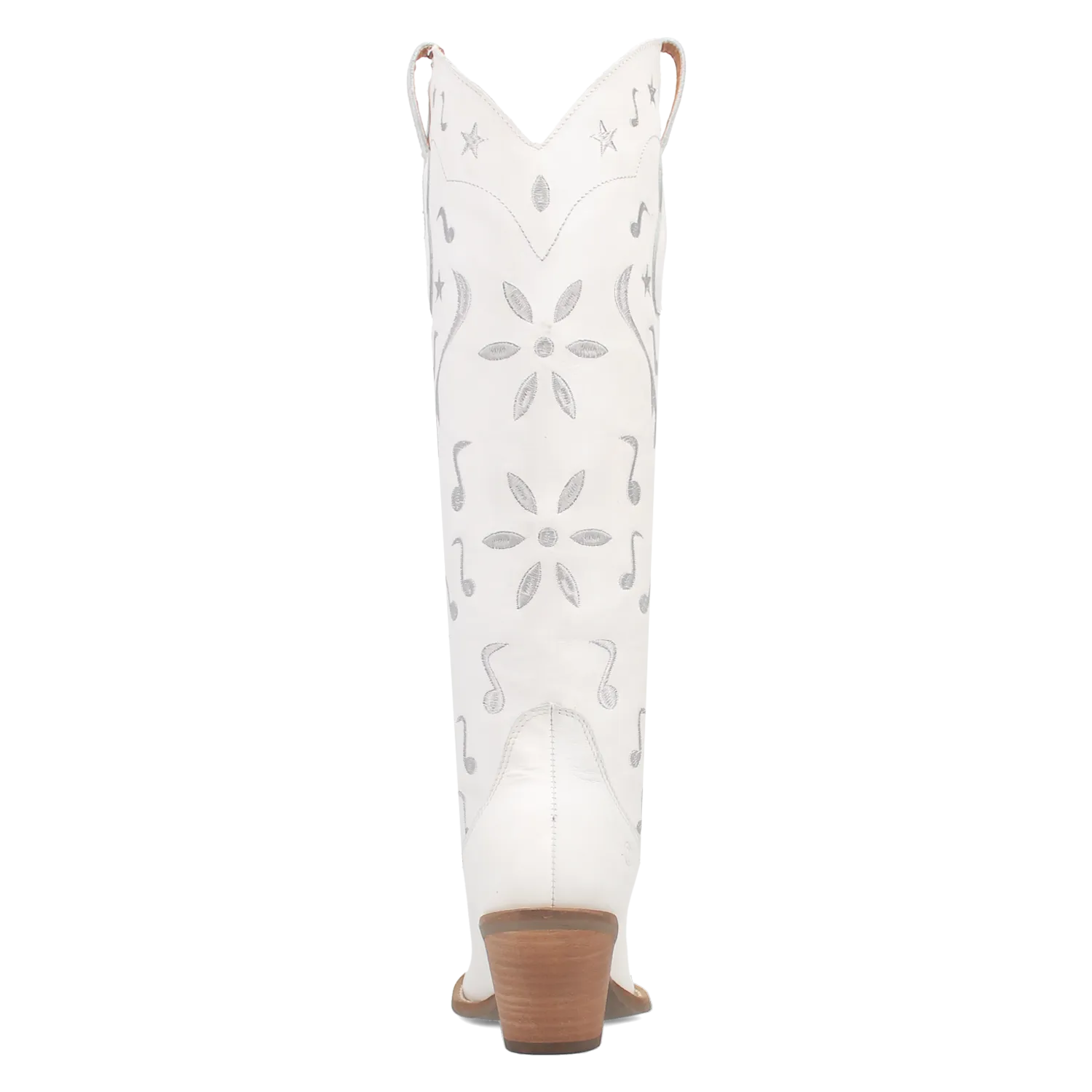 Rhymin White Leather Boots (DS)