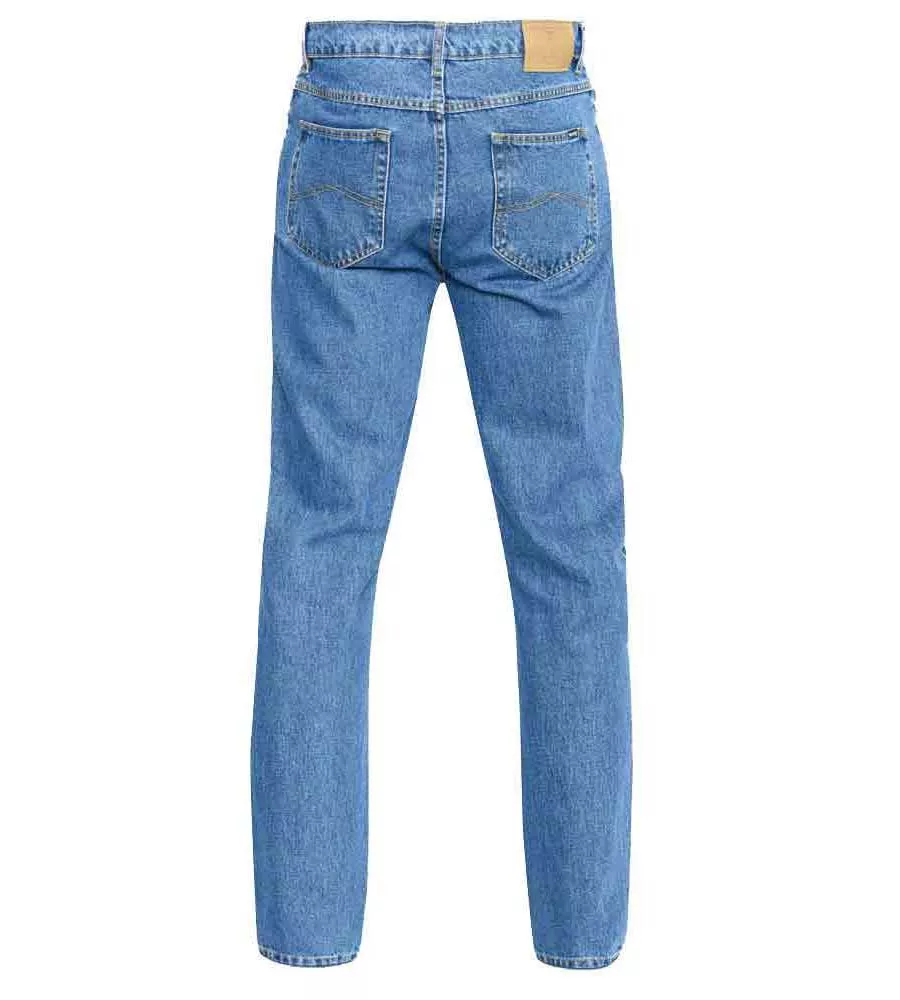 Rockford Big Mens Blue Stonewash Comfort Fit Jeans (COMFORT STONEWASH)