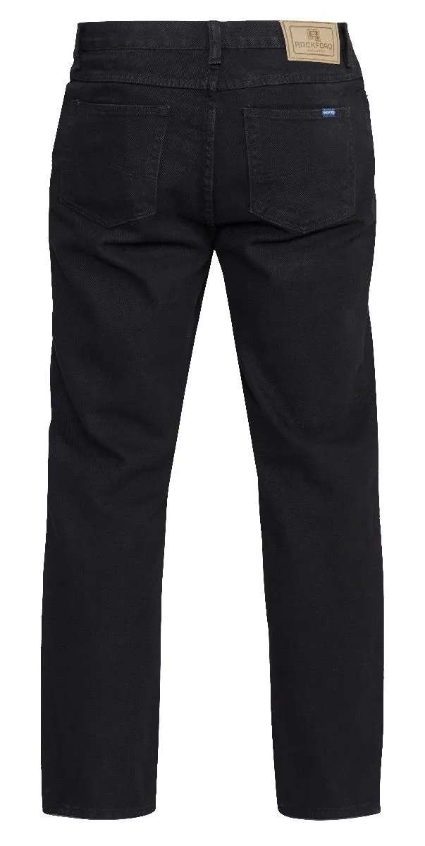 Rockford Long Leg Denim Jeans Black