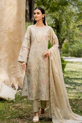 Safwa Esme Premium Embroidered Lawn Unstitched 3Pc Suit ESM-01