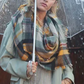 Sage Rain Scarf