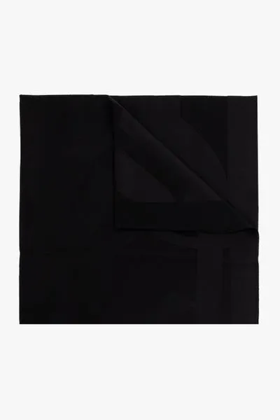 SAINT LAURENT Stylish Black Wool Scarf for Women - SS24 Collection