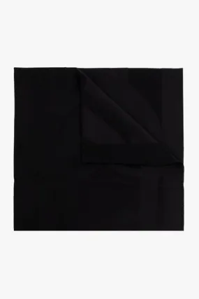 SAINT LAURENT Stylish Black Wool Scarf for Women - SS24 Collection