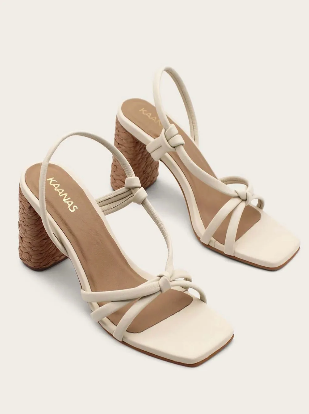 SAN JOSE RAFFIA HEEL