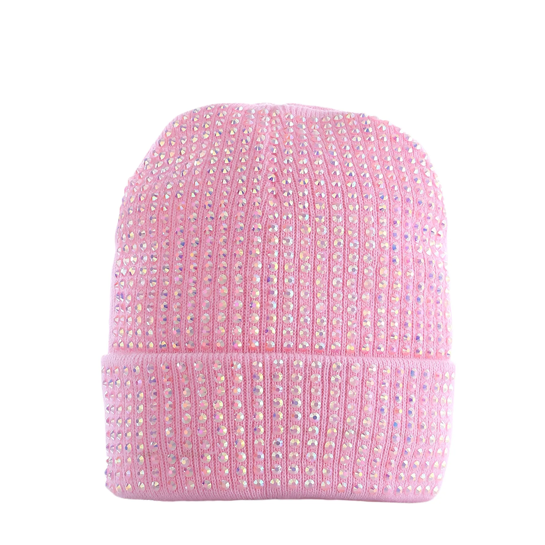 Scarlet Beanie in Light Pink