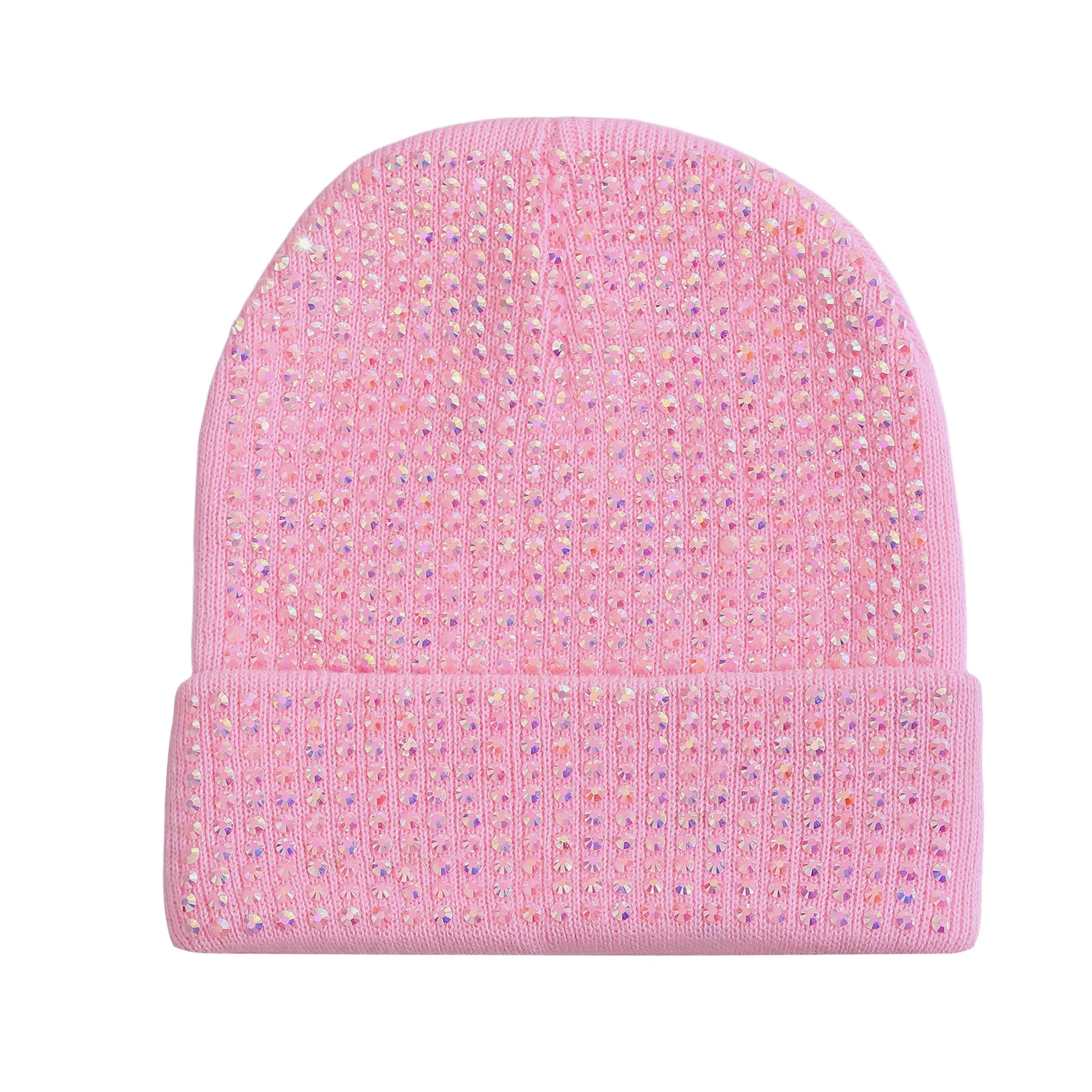 Scarlet Beanie in Light Pink