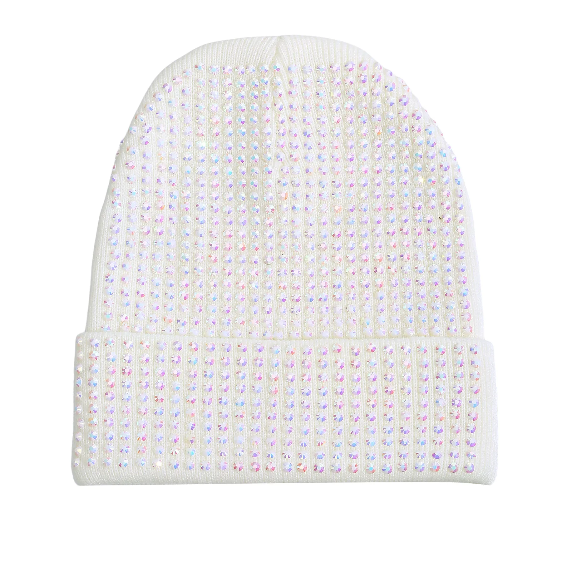 Scarlet Beanie in White