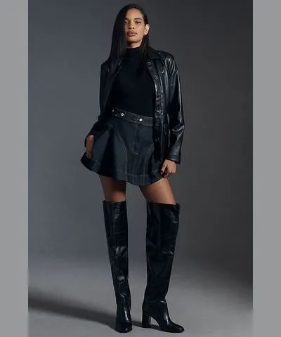 Schutz Terrance Over-The-Knee Block Boots