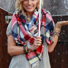 Seattle Plaid Scarf