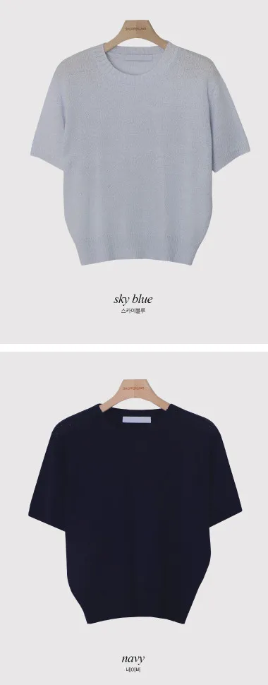 SHOPPERLAND  |Crew Neck Casual Style Street Style U-Neck Plain