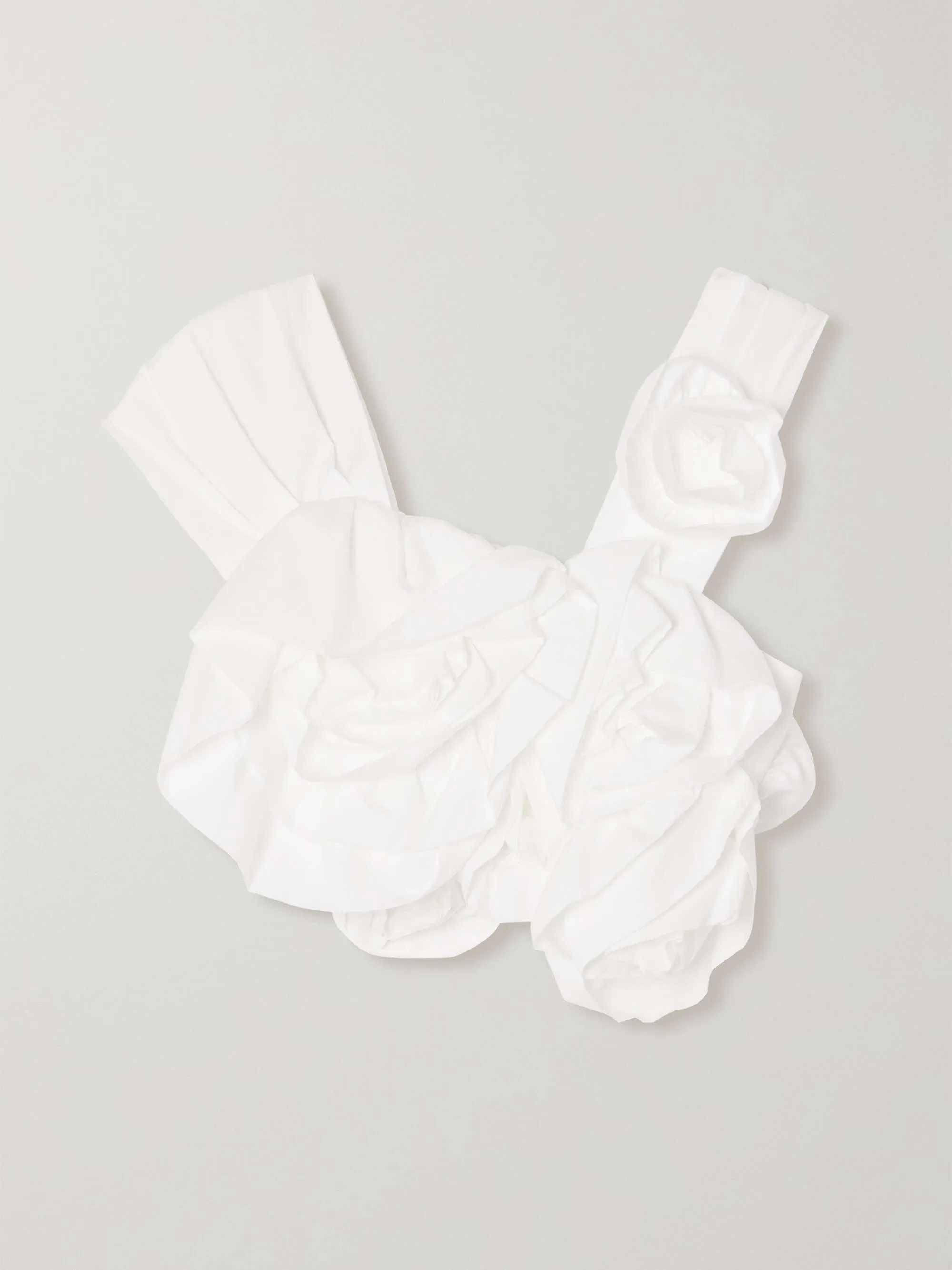 Simone Rocha  |Flower Patterns Casual Style Blended Fabrics Sleeveless