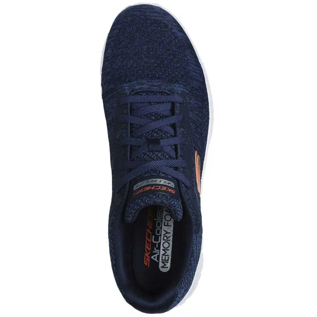 Skechers Skech-Lite Pro Faregrove Sneaker Navy/ Orange (Men's)