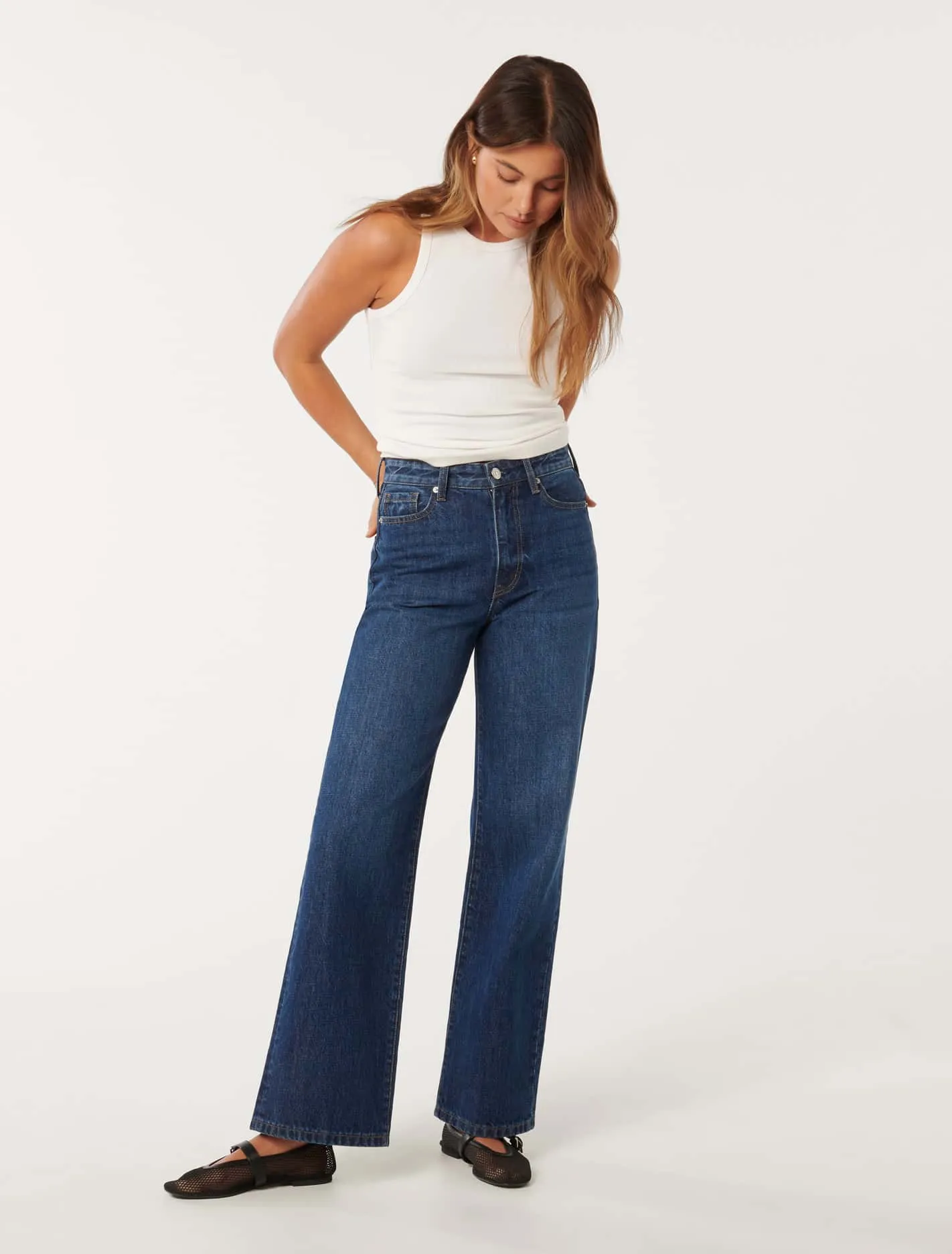 Sky Straight Leg Jeans