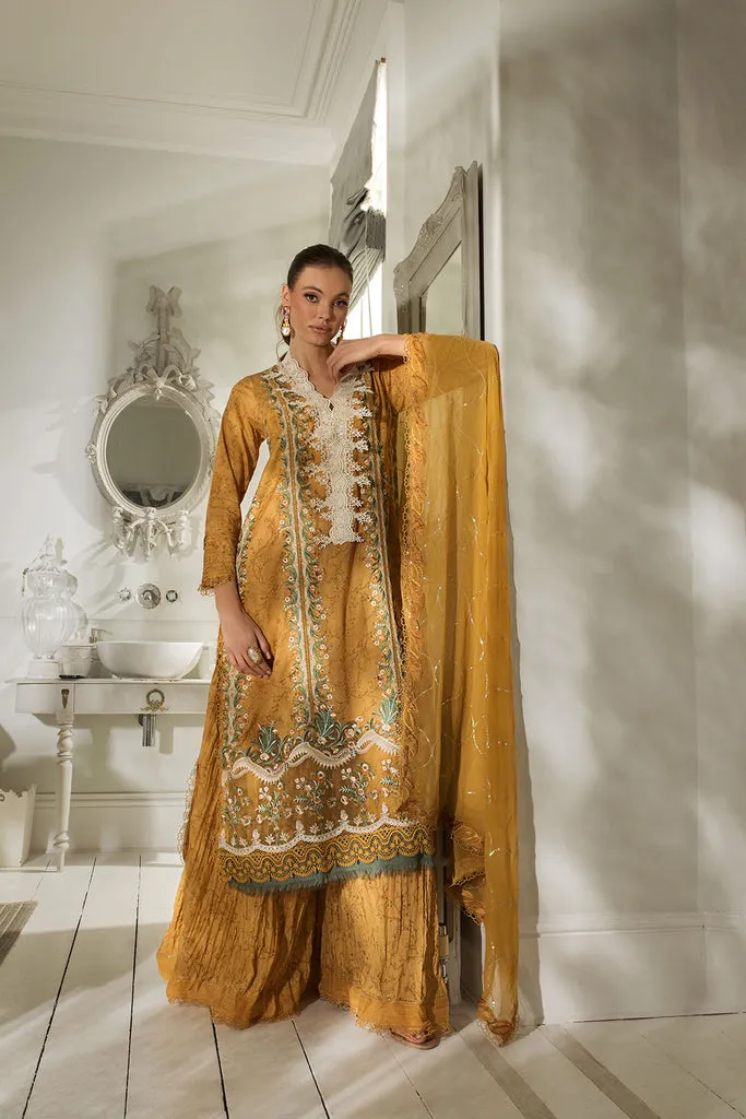 Sobia Nazir Embroidered Luxury Lawn Unstitched 3Pc Suit D-13B