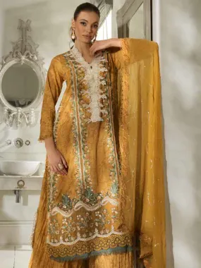 Sobia Nazir Embroidered Luxury Lawn Unstitched 3Pc Suit D-13B